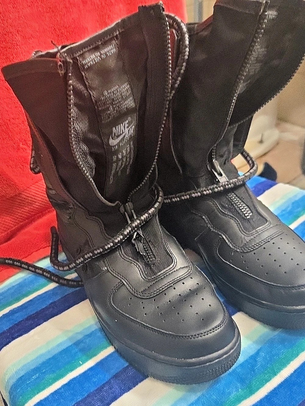 Nike SF Air Force 1 High Black Boots